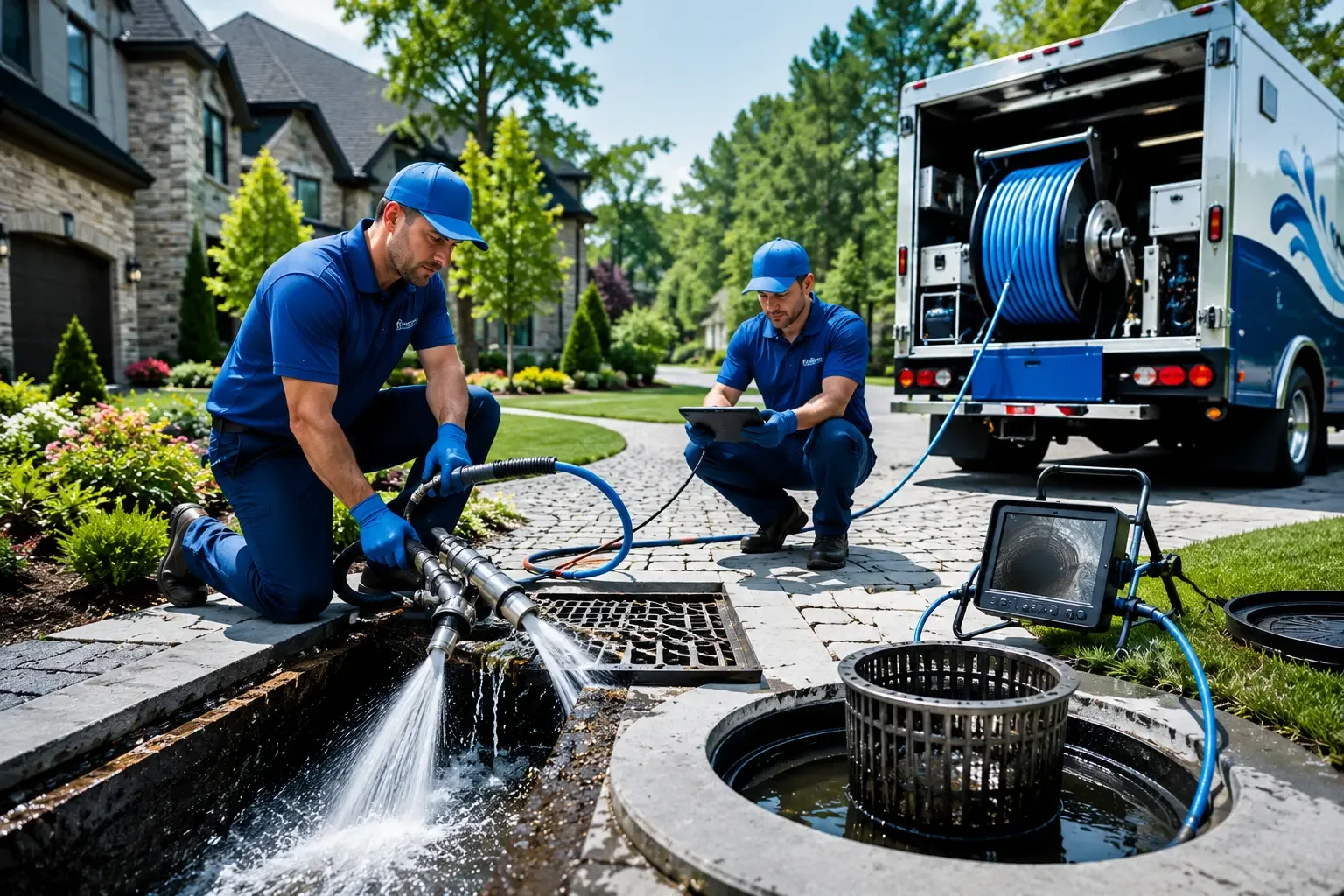 Local outdoor drain cleaning professionals in Olanta, PA